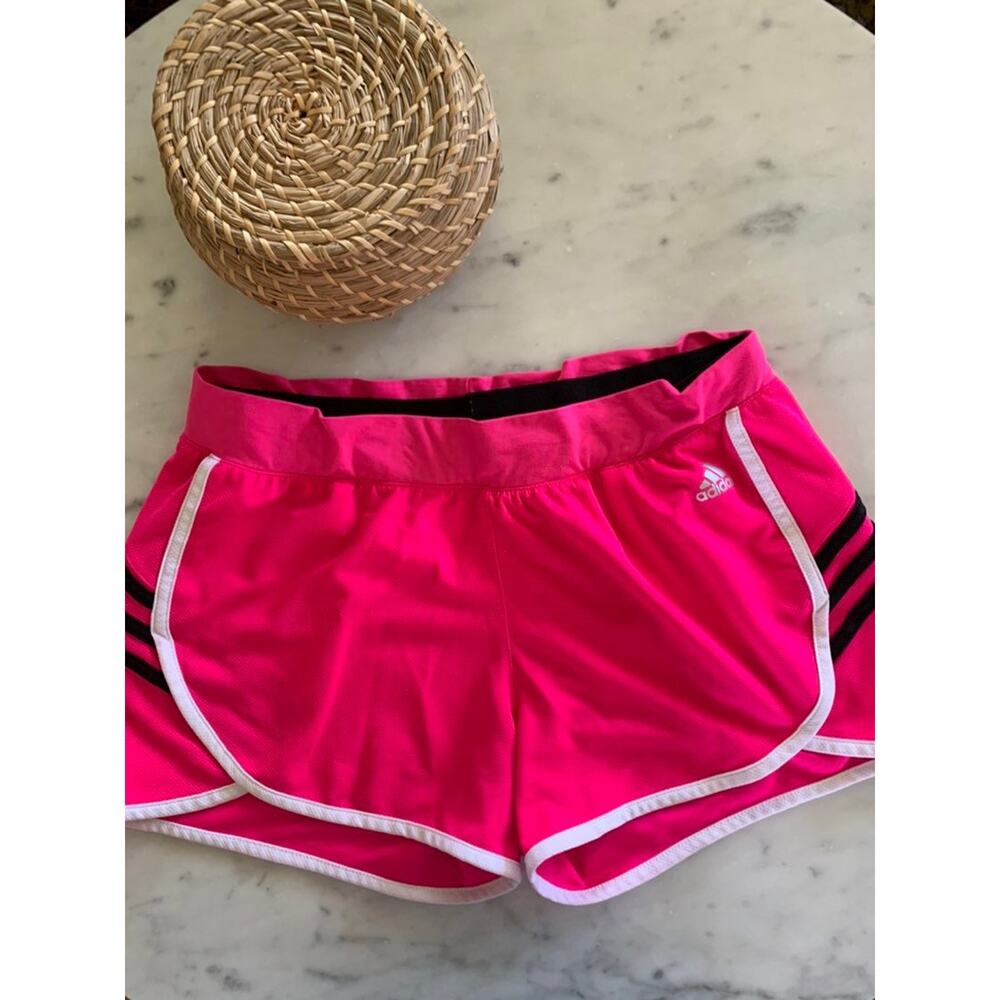 Hot Pink Adidas shorts